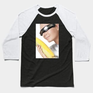 The art of Stock-like photos 7: Cyber woman with corn Baseball T-Shirt